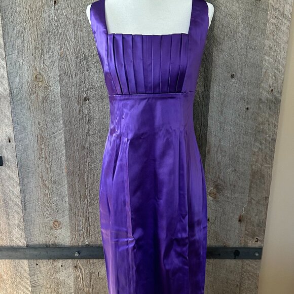 Calvin Klein Purple Cocktail Dress - Picture 2 of 11